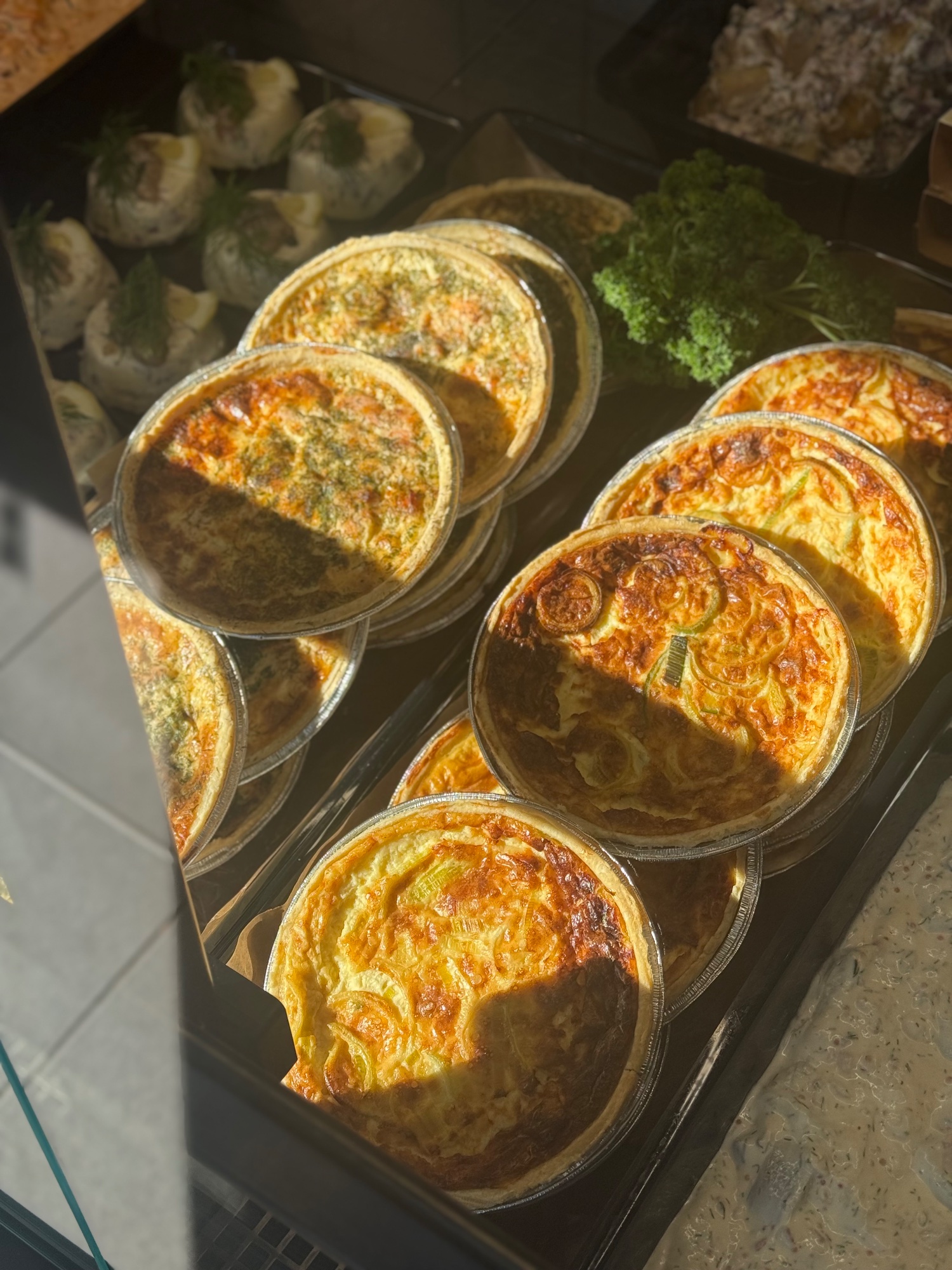 Lachs und Västerbotten-Käsepastete